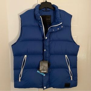 Pajar Sleeveless Puffer Vest Jacket Blue XL